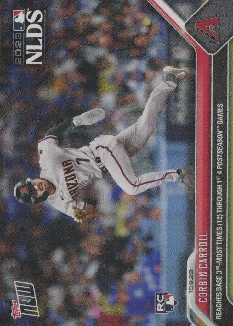 Corbin Carroll 2023 Topps Now #981 Base (Print Run: 1,645
